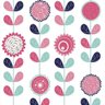 Papel de Parede Floral 11 - 0,52 x 3,00 metros - 1