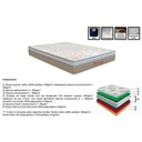 Ver imagem 4 de Cama Box Casal: Colchão Molas Bonnel Orthoflex Florença + Base CRC Courano White(138x188)