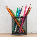 Ver imagem 7 de Porta Lapis Organizador Aramado Kit 3 Unidades Caneta Lapis Tesoura Escritorio Mesa de Trabalho Escr