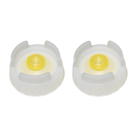 KIT 2 Bico Com Válvula Removível MÉDIA NSF AMARELA Para Molhos e Caldas de Consistência Média Usado