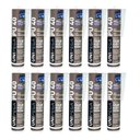 Ver imagem 1 de Adesivo Poliuretano Selante Pu 40 Profissional Unipega 12 Peças Preto