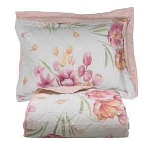 Jogo de Colcha 180 Fios Dupla Face Sophie King