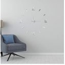 Ver imagem 1 de Relógio de Parede Gigante Alg Romanos - Prateado