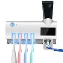 Ver imagem 3 de Porta Escova de Dente com Esterilizador Uv e Aplicador Automático de Pasta Dental Recarregável
