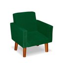 Ver imagem 5 de Mini Poltrona Cadeira Infantil Nina de Criança Suede Verde