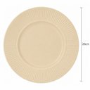 Ver imagem 3 de Kit Prato Raso 27cm e Sobremesa 20cm Melamina Aveline Bege Lyor Mesa Posta
