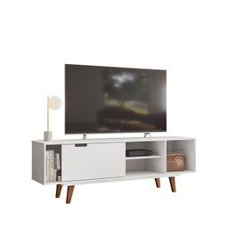 Rack para TV até 55 Polegadas 1 Porta 1 Prateleira Oregon Retrô  - 4