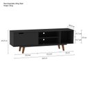 Ver imagem 3 de Rack Para TV até 55 Polegadas 1 Porta 1 Prateleira Oregon Retrô 