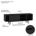 Ver imagem 6 de Rack Para TV até 55 Polegadas 1 Porta 1 Prateleira Oregon Retrô 