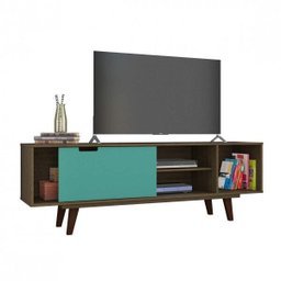 Rack para TV até 40 Polegadas 1 Porta Oregon Retrô Olivar - 2