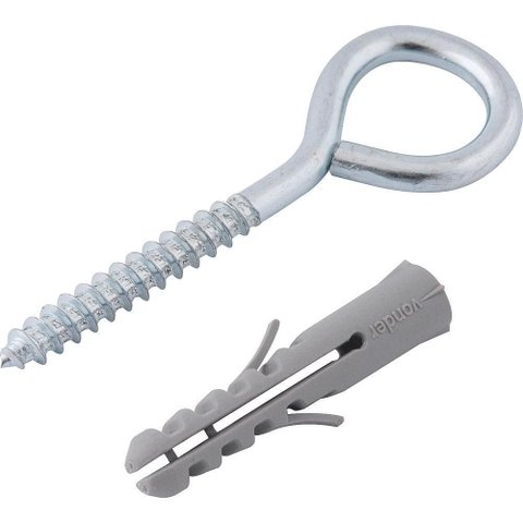 Pitão P-6 3,3x60mm com 6 Peças Vonder