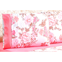 Ver imagem 2 de Jogo de cama queen com lençol de cima 198cm x 158cm lecol casal quin com 4 peças