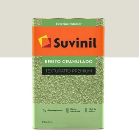 Textura Efeito Granulado Branco Gelo 23kg - Suvinil