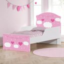 Ver imagem 1 de Cama Infantil Tick Nuvens Meninas com Colchão