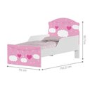 Ver imagem 3 de Cama Infantil Tick Nuvens Meninas com Colchão