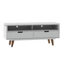 Ver imagem 5 de Rack Para TV até 55 Polegadas 2 Gavetas Lévis Retrô Olivar