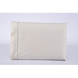 Roupa de Cama Solteiro 400 Fios 2 Peças 100% Toque Macio Cor:bege - 6