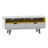 Rack para TV até 40 Polegadas 2 Gavetas Lévis Retrô  - 5