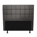 Ver imagem 2 de Cabeceira Estofada Espanha 140cm Casal para Cama Box Suede Cinza - Gat Magazine