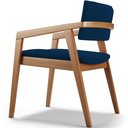 Ver imagem 7 de Kit 02 Cadeiras para Sala de Jantar Estar Living Giorgia B04 Suede Azul Marinho - Lyam Decor