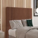 Ver imagem 7 de Cabeceira Solteiro 88 cm London Veludo Terracota Soon