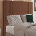 Ver imagem 2 de Cabeceira Solteiro 88 cm London Veludo Terracota Soon
