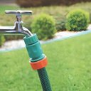 Ver imagem 2 de Esguicho Hidropistola 6 Jatos Mangueira Jardim + Engate Rápido 3/4" e 5/8" + Bico Torneira Engate Rá