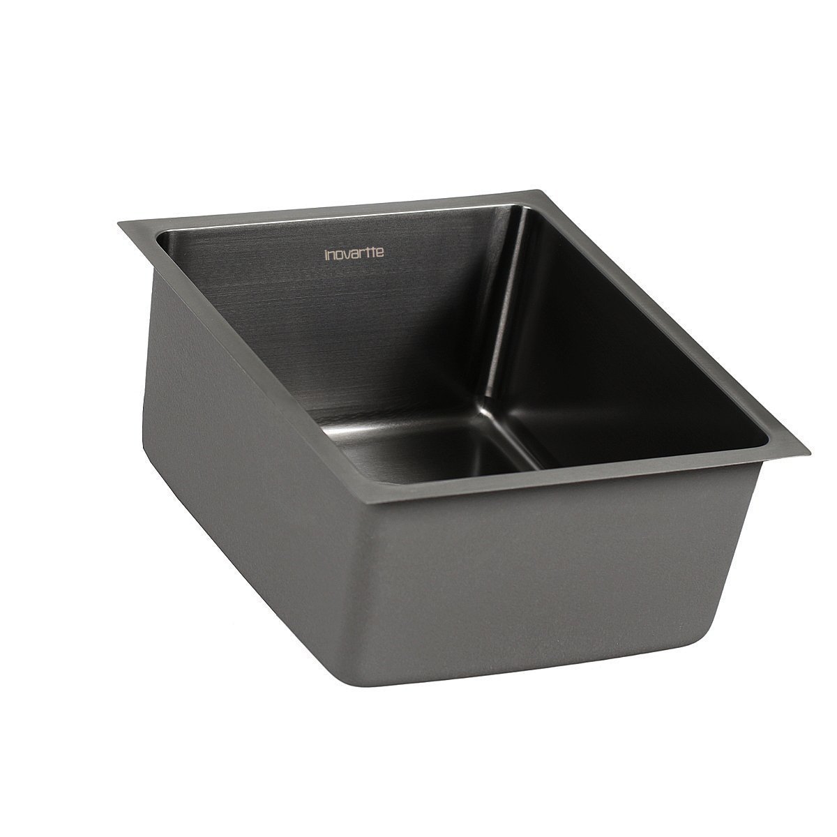 Cuba Aço Inox 304 Preta Black 44x38 Cm Moderna com Válvula Inovartte Icb13 - 2