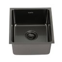 Ver imagem 1 de Cuba Aço Inox 304 Preta Black 44x38 Cm Moderna com Válvula Inovartte Icb13