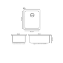 Ver imagem 7 de Cuba Aço Inox 304 Preta Black 44x38 Cm Moderna com Válvula Inovartte Icb13