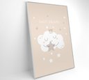 Ver imagem 7 de Quadro Infantil Nuvem Doces Sonhos Decor&quadros Arte022 40x60 Cm Adesivo Fotográfico