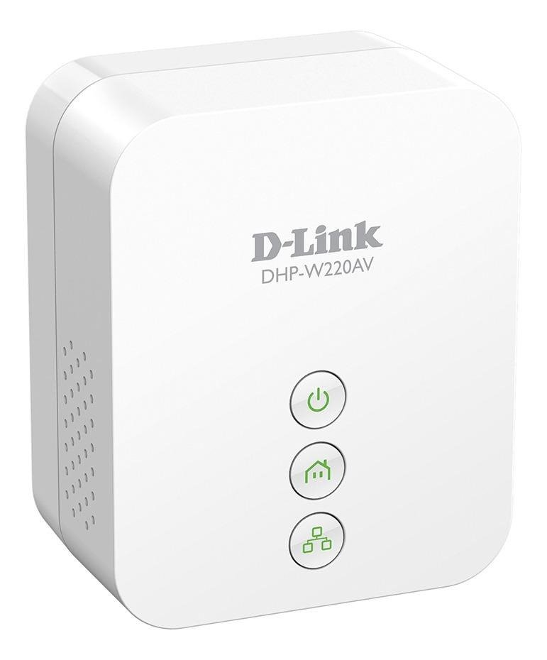 Adaptador Powerline D-link Dhp-w220av Branco 127/220v - 2