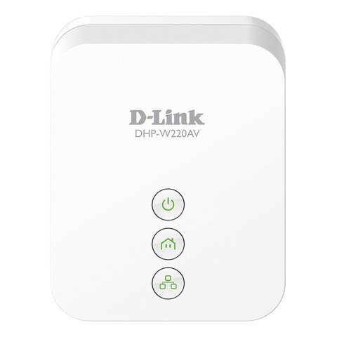 Adaptador Powerline D-link Dhp-w220av Branco 127/220v