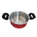 Ver imagem 2 de Jogo de 5 Panelas Alumínio Grosso 16 a 24 C/tampa de Vidro