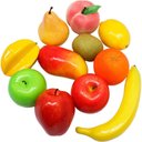 Ver imagem 3 de Kit Decoração Frutas Artificial Tamanho Real em Isopor 11 Peças