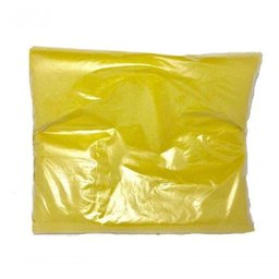 Saco de Lixo 60 Litros Amarelo Comum com 100 Unidades - 1