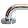 Barra de Apoio Inox 60cm Kit 3 Unidades Banheiro Box Deficiente Idoso Cadeirante Acessibilidade Supo - 8