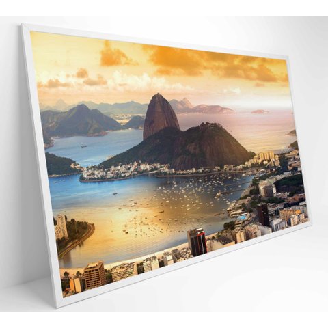 Quadro Pão de Açúcar Rio de Janeiro - 120x80 Cm - Adesivo Fotográfico