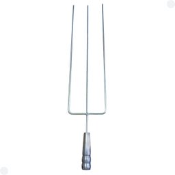 Churrasqueiro Pro: Espeto Triplo para Churrasco com 79 Cm! - 1
