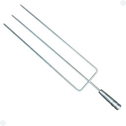 Churrasqueiro Pro: Espeto Triplo para Churrasco com 79 Cm! - 3