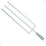 Churrasqueiro Pro: Espeto Triplo para Churrasco com 79 Cm! - 3