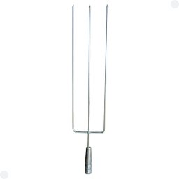 Churrasqueiro Pro: Espeto Triplo para Churrasco com 79 Cm! - 4