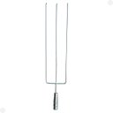 Ver imagem 4 de Churrasqueiro Pro: Espeto Triplo para Churrasco com 79 Cm!