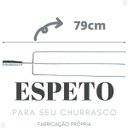 Ver imagem 6 de Churrasqueiro Pro: Espeto Triplo para Churrasco com 79 Cm!