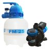 Conjunto Filtro Fm-25 e Motobomba Bm-25 1/4 Cv Monofásica para Piscinas até 19.000 Mil Litros - - 1
