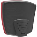 Ver mais imagens de Kit 2 Cadeiras de Escritório Executiva Office Giratória Preto Baixa Flexi P03 Vinil Vermelho - Lyam