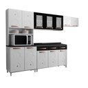 Ver imagem 6 de Cozinha de Aço Completa Telasul Mirage com Balcão Branco/preto