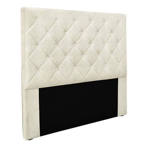 Cabeceira Decorativa King Size 1,95M Tàzio Linho Natural - Gran Belo