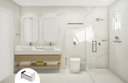 Ver imagem 2 de Cabide de Parede Banheiro 4,5cm em Aço Inox Polido Linha Larissa Brilhante Stainless