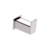 Cabide de Parede Banheiro 4,5cm em Aço Inox Polido Linha Larissa Brilhante Stainless - 1